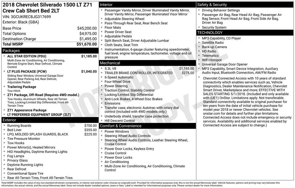 chevrolet silverado 1500 2018 3GCUKREC8JG317699 image chevrolet silverado 1500 2018 3GCUKREC8JG317699 image